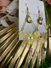 Load image into Gallery viewer, Moth Earrings
