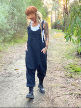 Load image into Gallery viewer, RESTOCK Black Aladdin Pinafore / Overalls
