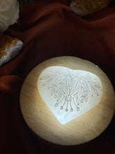 Load image into Gallery viewer, Selenite Love Heart Crystals
