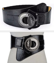 Load image into Gallery viewer, BLACK Leather gypsy soul belt
