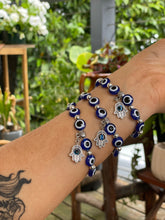 Load image into Gallery viewer, Evil eye protection bracelet
