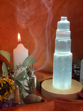 Load image into Gallery viewer, Selenite Crystal Tower
