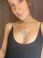 Load image into Gallery viewer, Blue Obsidian Crystal Necklace
