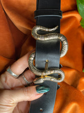 Load image into Gallery viewer, Gold Snake Belt
